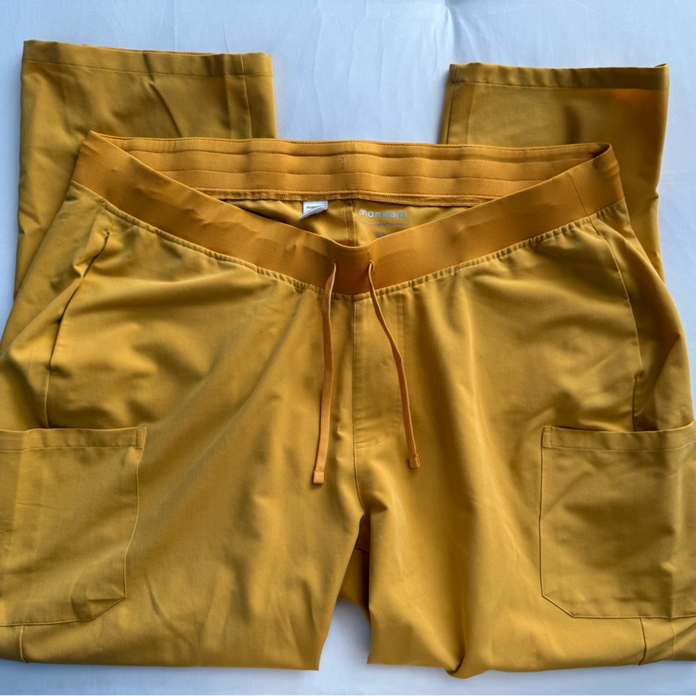 Mustard Yellow women’s scrub pants